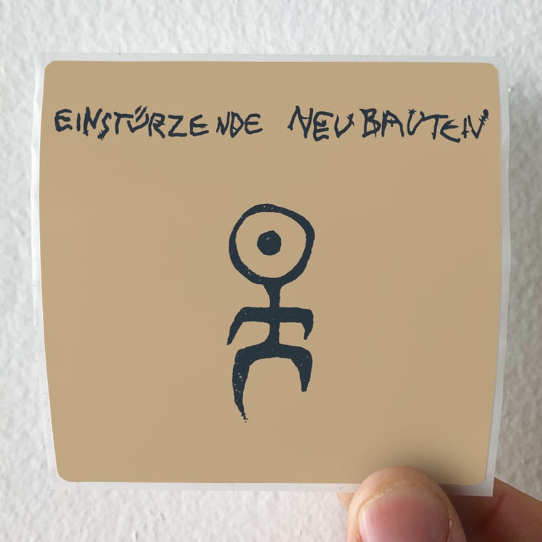 Einsturzende Neubauten Kollaps Album Cover Sticker