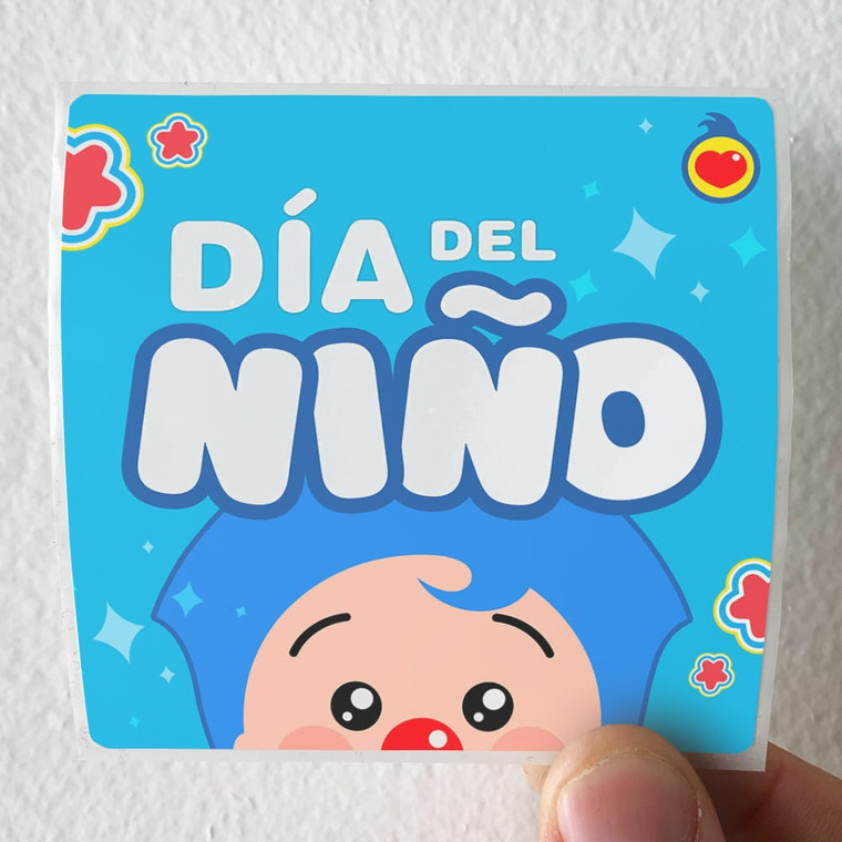 El Payaso Plim Plim Dia Del Nio Album Cover Sticker