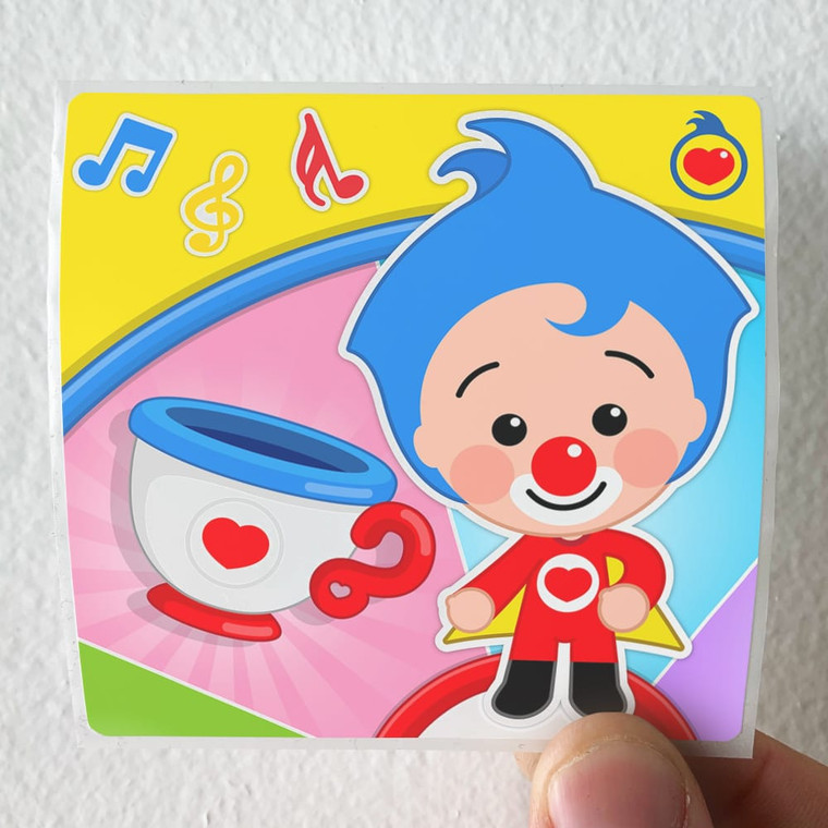 El Payaso Plim Plim Soy Una Taza Album Cover Sticker