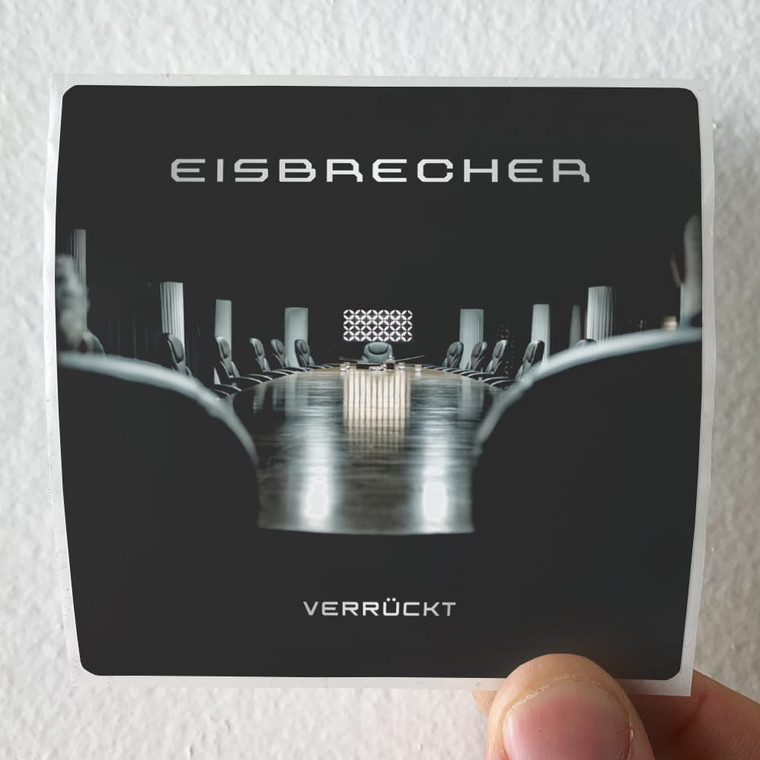 Eisbrecher Verrckt Album Cover Sticker Eisbrecher Verrckt Album Cover Sticker