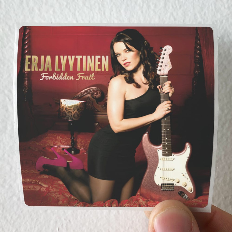 Erja Lyytinen Forbidden Fruit Album Cover Sticker