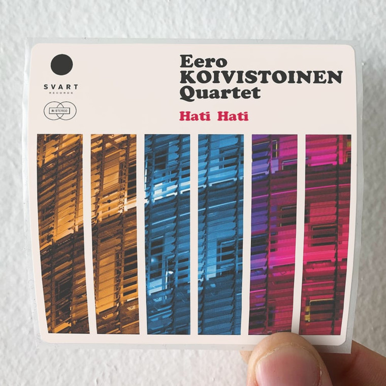 Eero Koivistoinen Quartet Hati Hati Album Cover Sticker
