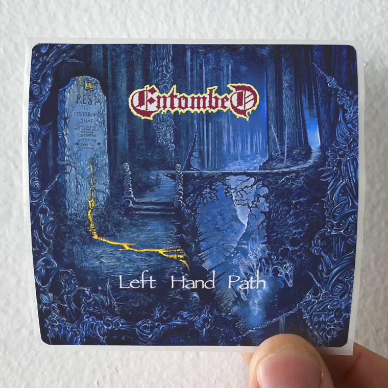 Entombed Left Hand Path 1 Album Cover Sticker