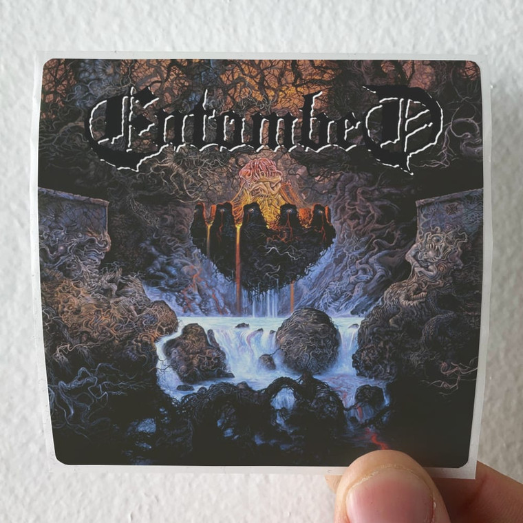Entombed Clandestine 1 Album Cover Sticker