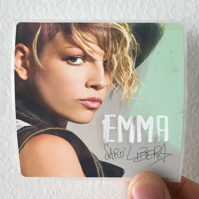 Emma Sar Libera Album Cover Sticker