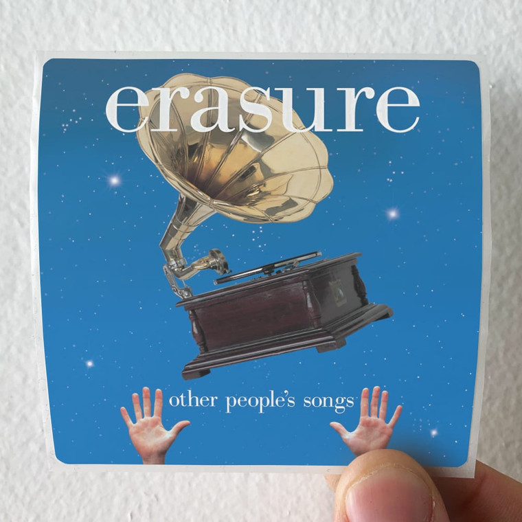Erasure Other Peoples Songs Album Cover Sticker