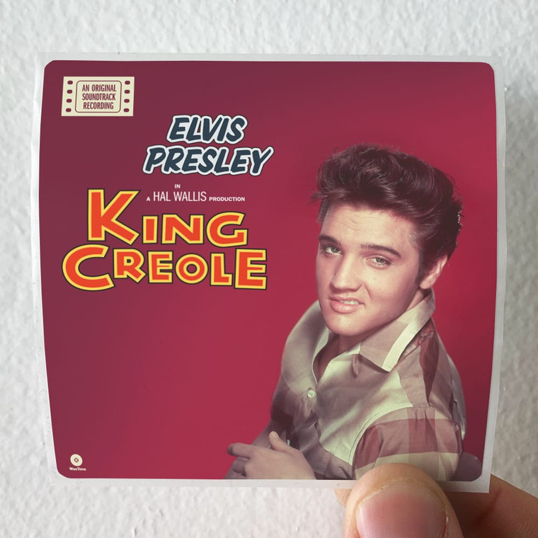 Elvis Presley King Creole Album Cover Sticker