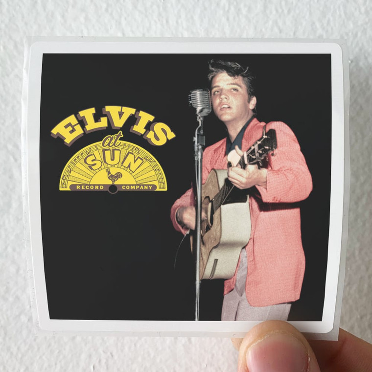 Elvis Presley Elvis At Sun Album Cover Sticker