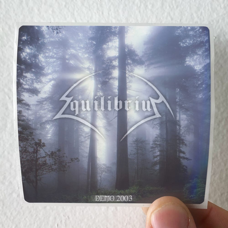 Equilibrium Demo 2003 Album Cover Sticker