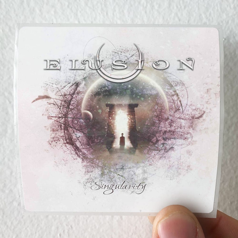 Elusion Singularity Album Cover Sticker