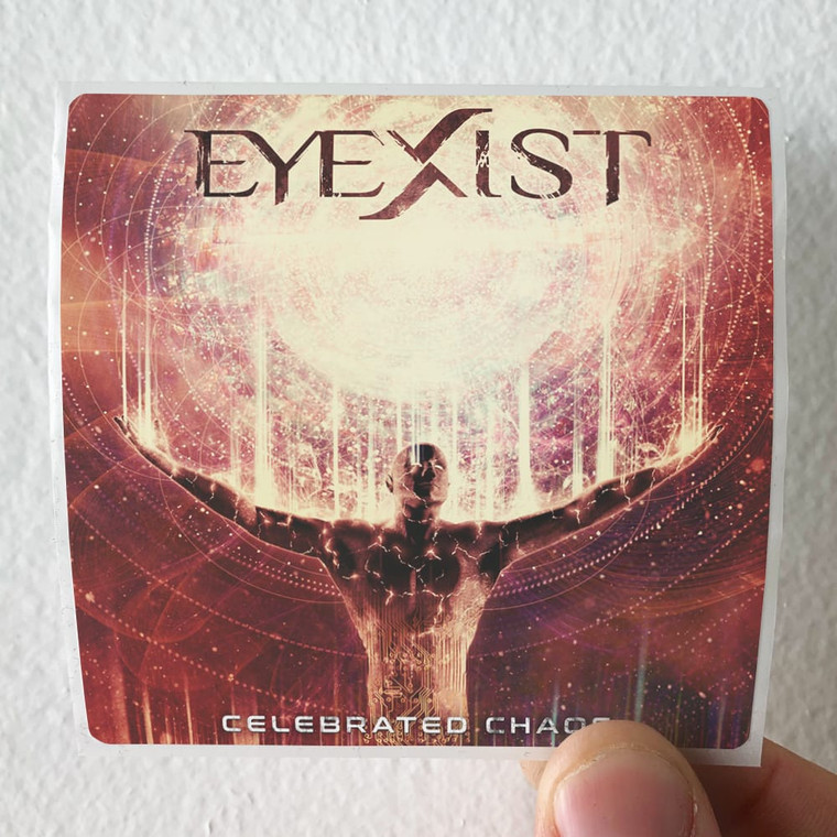 Eyexist Celebrated Chaos Album Cover Sticker