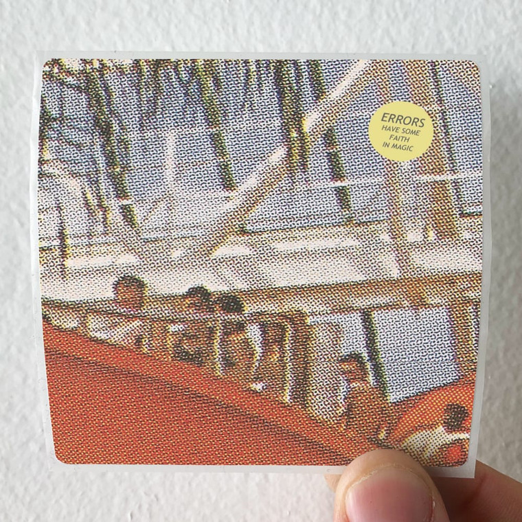 Errors Have Some Faith In Magic Album Cover Sticker