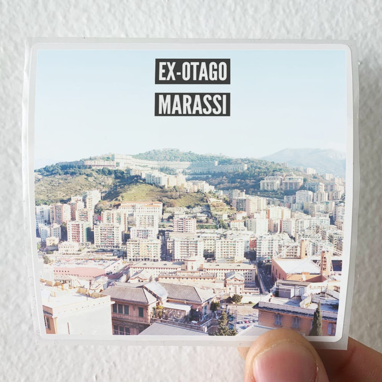 Ex-Otago Marassi 1 Album Cover Sticker