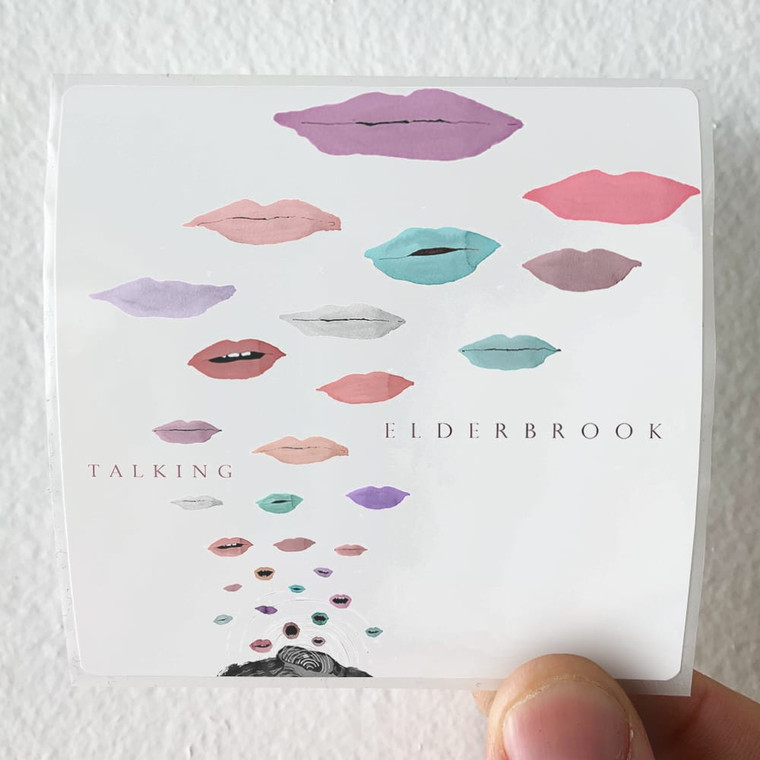 Elderbrook Talking Album Cover Sticker