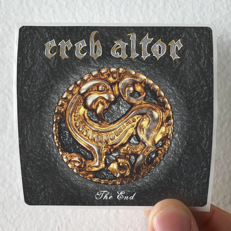 Ereb Altor The End Album Cover Sticker