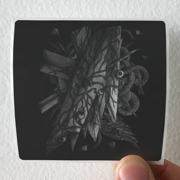 Exlimitir It Weighed Itself In Silver Album Cover Sticker