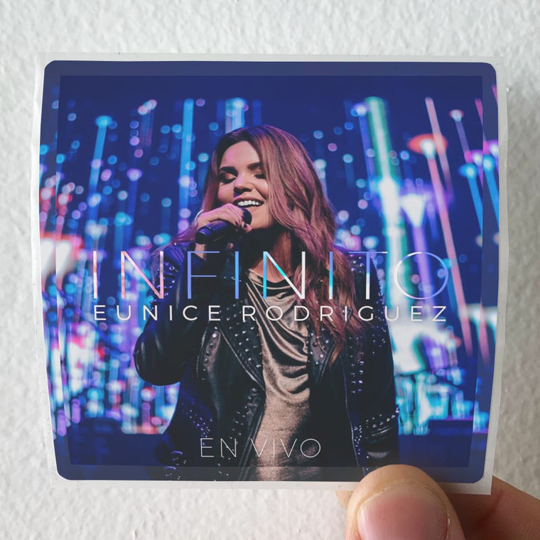 Eunice Rodriguez Infinito Album Cover Sticker