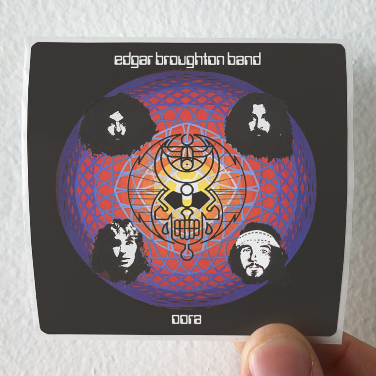 Edgar Broughton Band Oora Album Cover Sticker