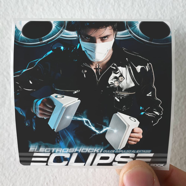 Eclipse Rock Electroshock Album Cover Sticker Eclipse Rock Electroshock Album Cover Sticker