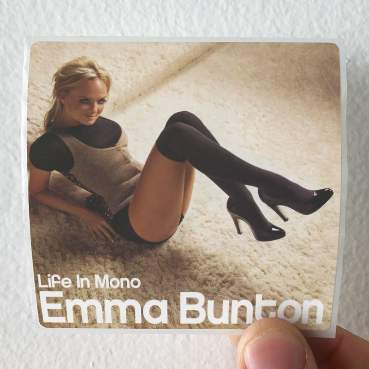 Emma Bunton Life In Mono Album Cover Sticker