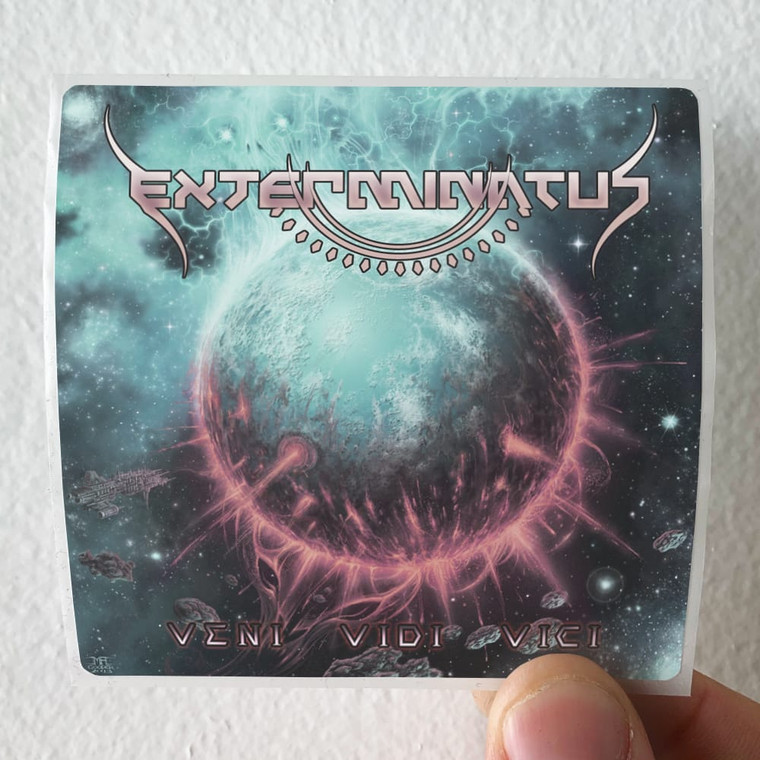 Exterminatus Veni Vidi Vici Album Cover Sticker