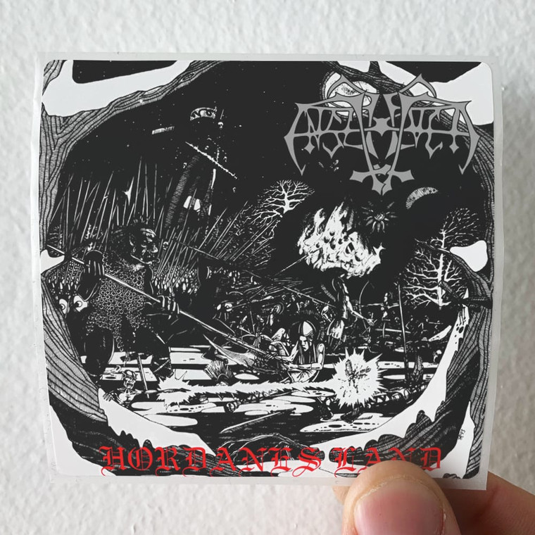 Enslaved Hordanes Land Album Cover Sticker