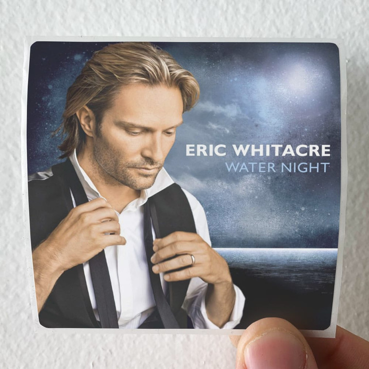 Eric Whitacre Water Night Album Cover Sticker