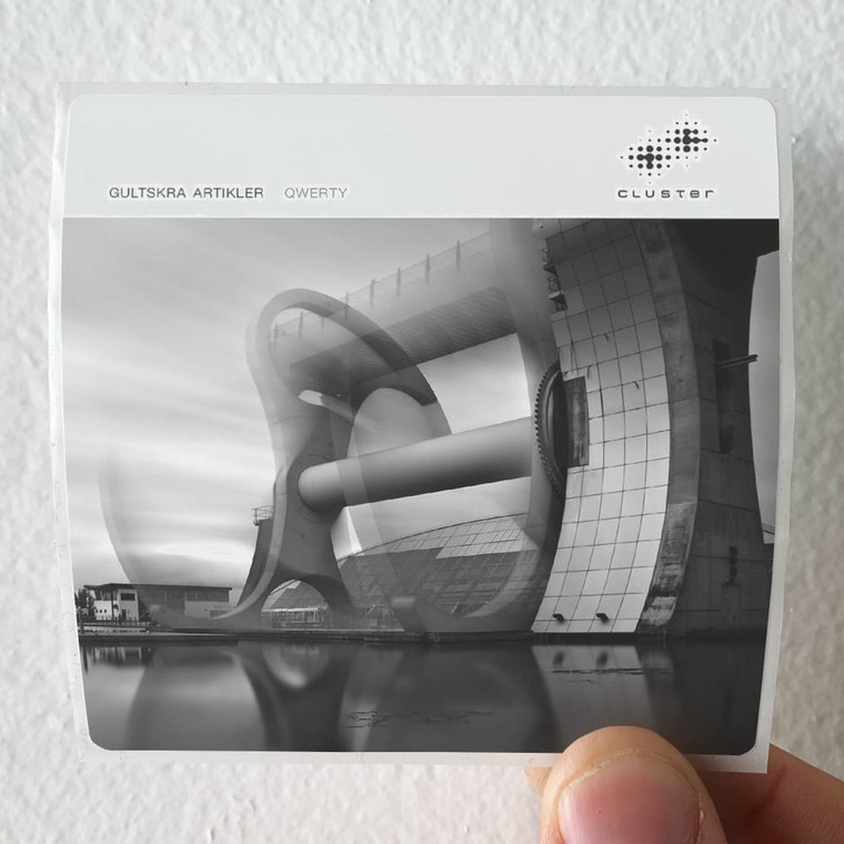 Gultskra Artikler Qwerty Album Cover Sticker