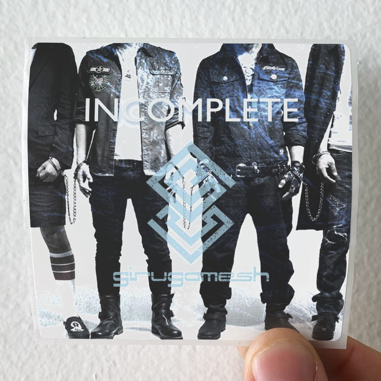 girugamesh Incomplete Album Cover Sticker