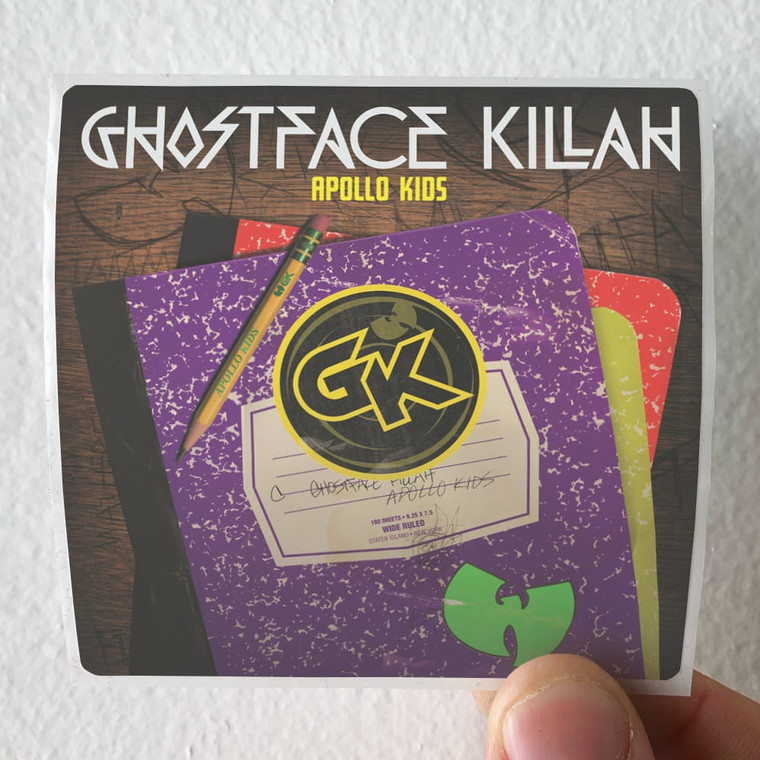 Ghostface Killah Apollo Kids Album Cover Sticker