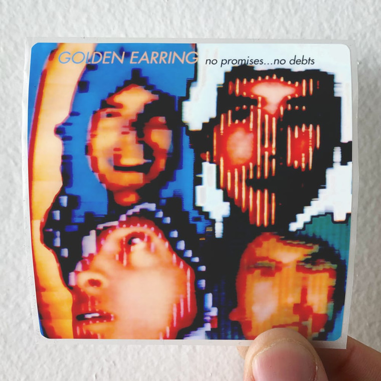 Golden Earring No Promises No Debts Album Cover Sticker