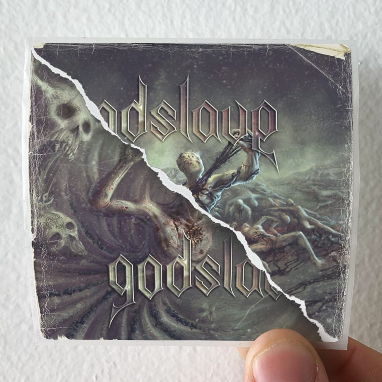 Godslave Out Of The Ashes Into The Black Album Cover Sticker
