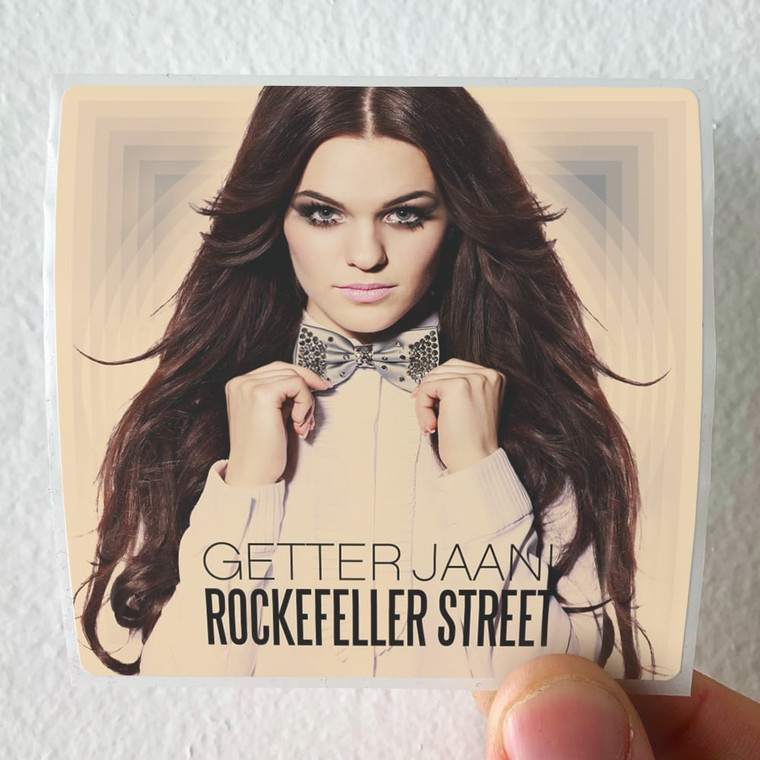 Getter Jaani Rockefeller Street Album Cover Sticker