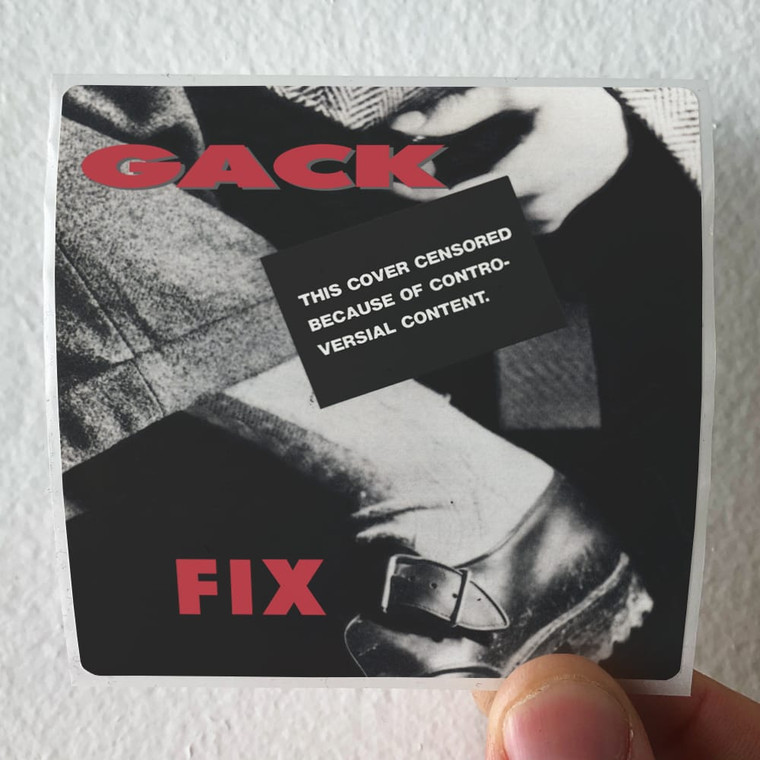 Gack Fix Album Cover Sticker