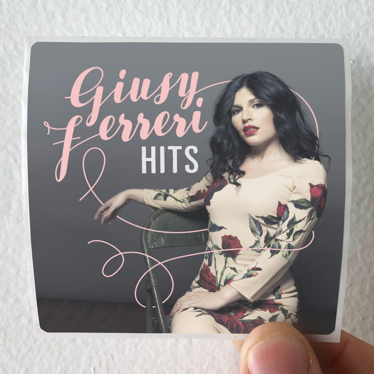 Giusy Ferreri Hits Album Cover Sticker