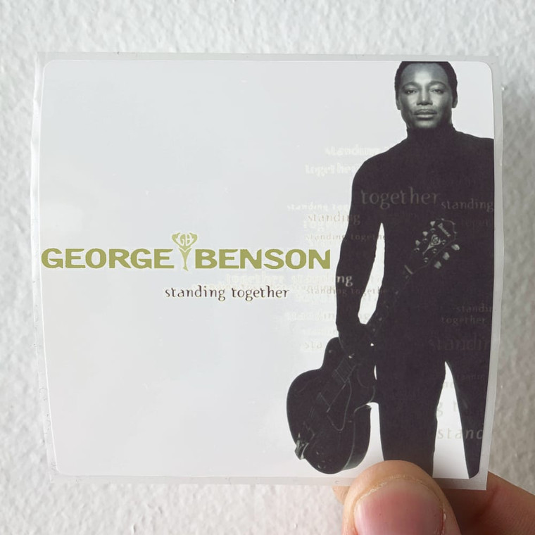 George Benson Standing Together Album Cover Sticker