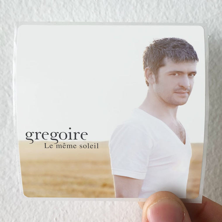 Gregoire Le Mme Soleil Album Cover Sticker