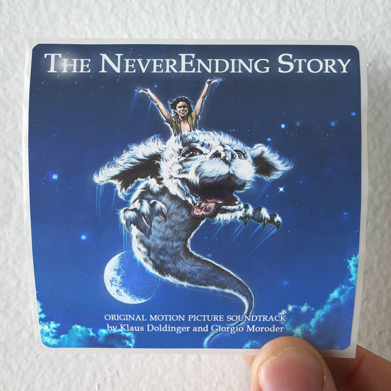 Giorgio Moroder The Neverending Story Album Cover Sticker