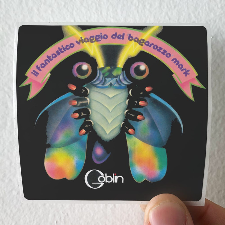 Goblin Il Fantastico Viaggio Del Bagarozzo Mark Album Cover Sticker