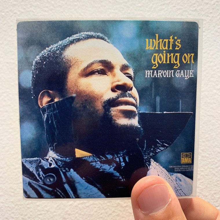 Marvin Gaye What's Going On Album Cover Sticker