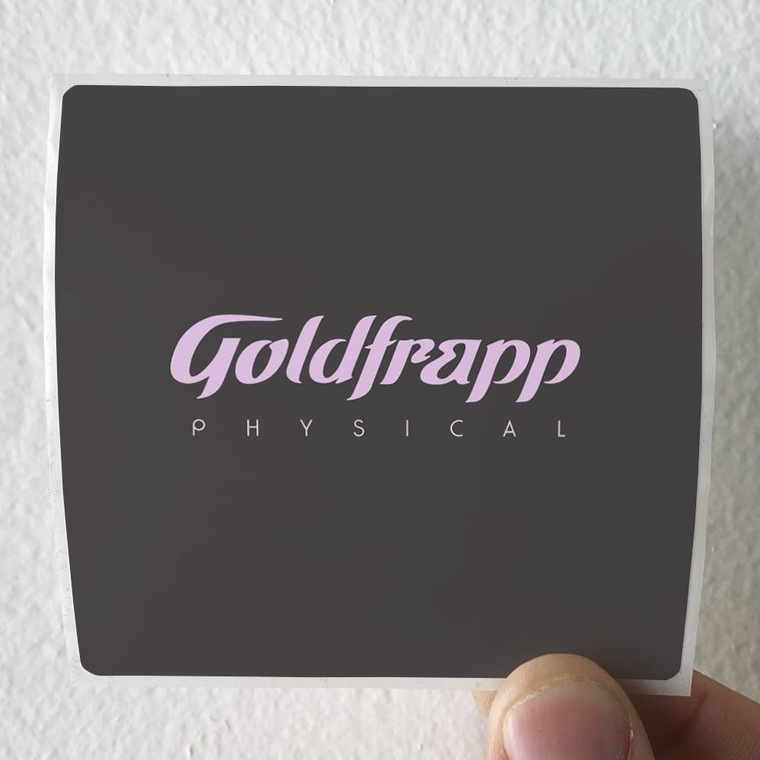 Goldfrapp Physical Album Cover Sticker