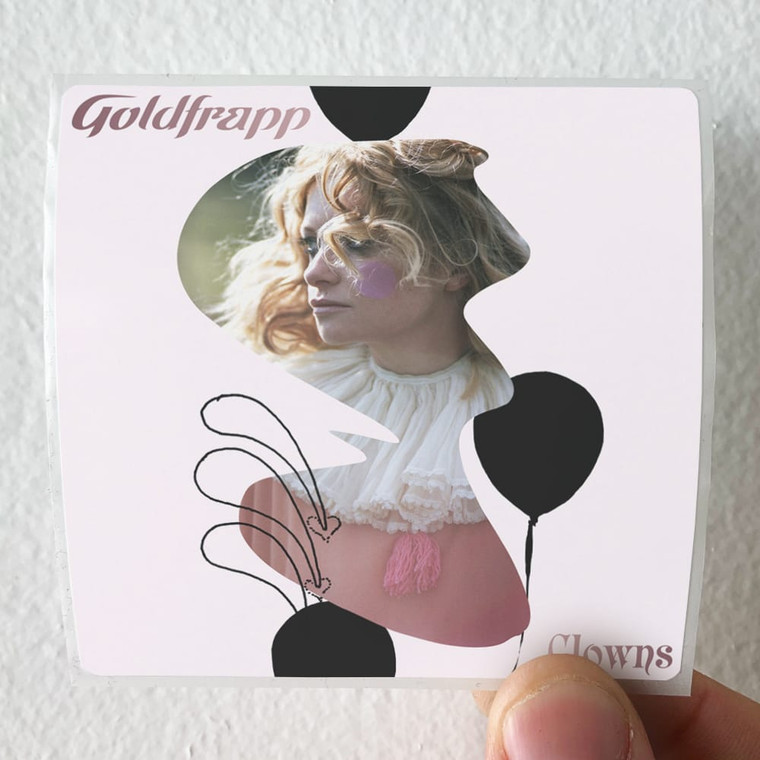 Goldfrapp Clowns Album Cover Sticker