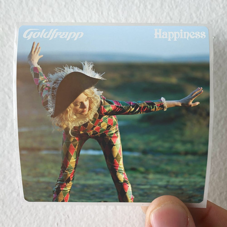 Goldfrapp Happiness 1 Album Cover Sticker