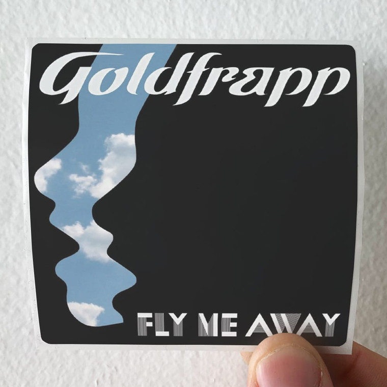 Goldfrapp Fly Me Away Album Cover Sticker
