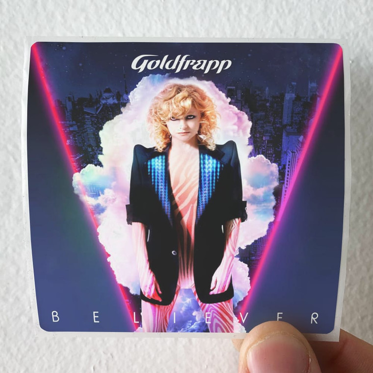 Goldfrapp Believer Album Cover Sticker