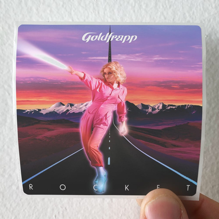 Goldfrapp Rocket Album Cover Sticker