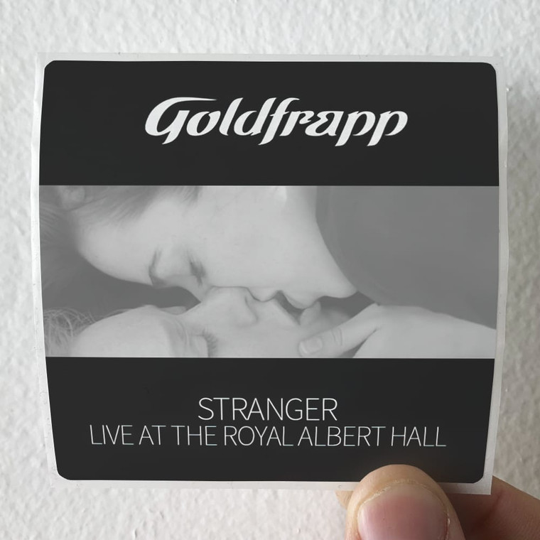 Goldfrapp Stranger Live At The Royal Albert Hall Album Cover Sticker