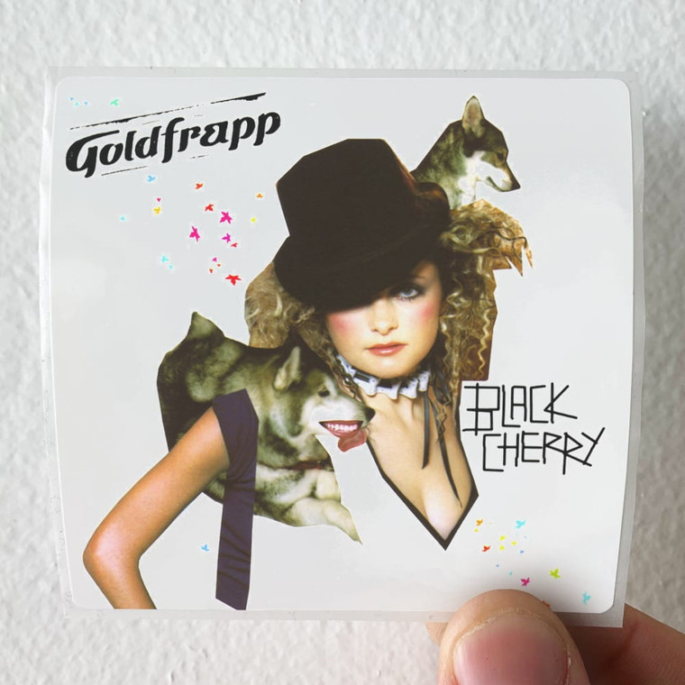 Goldfrapp Black Cherry 3 Album Cover Sticker