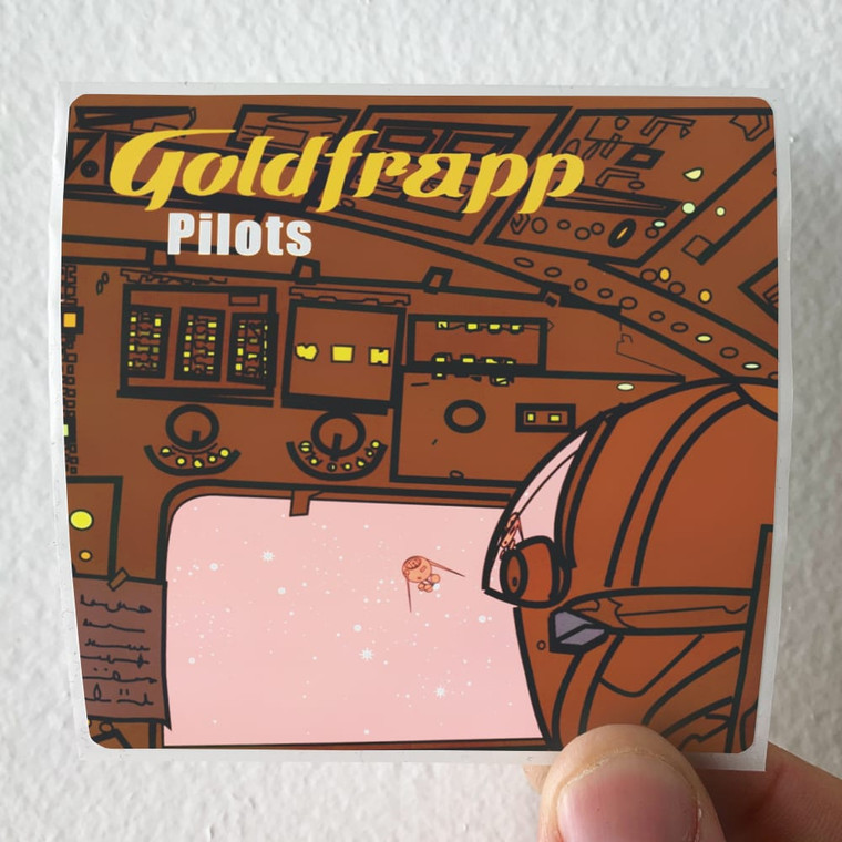 Goldfrapp Pilots Album Cover Sticker