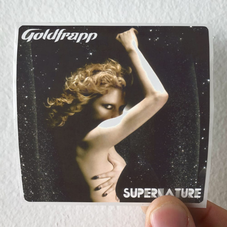 Goldfrapp Supernature Album Cover Sticker